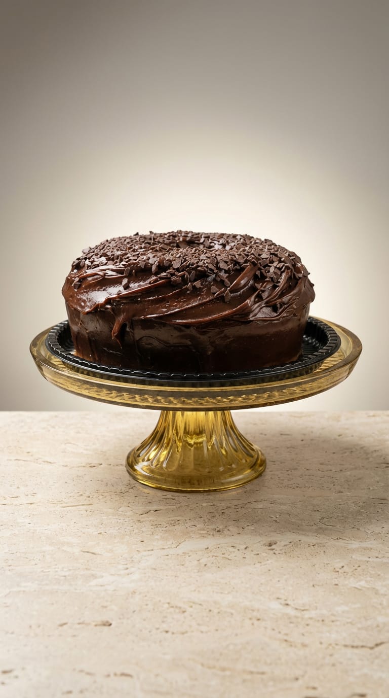 Bolo de chocolate artesanal da La Bolo